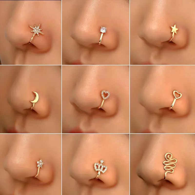 Star Design Nose Ring