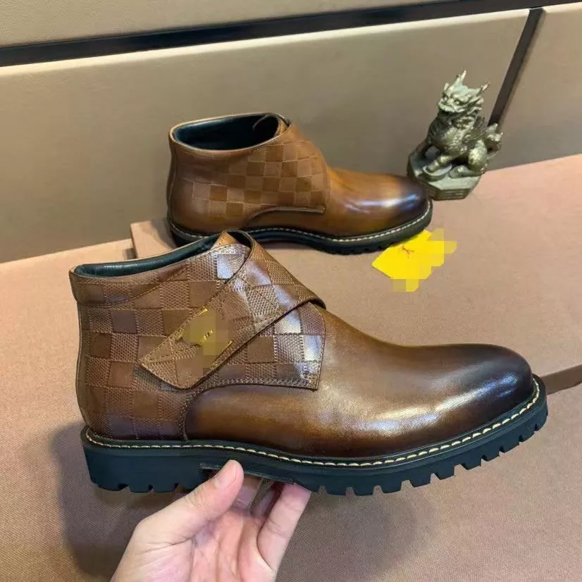 Lv Leather Boot