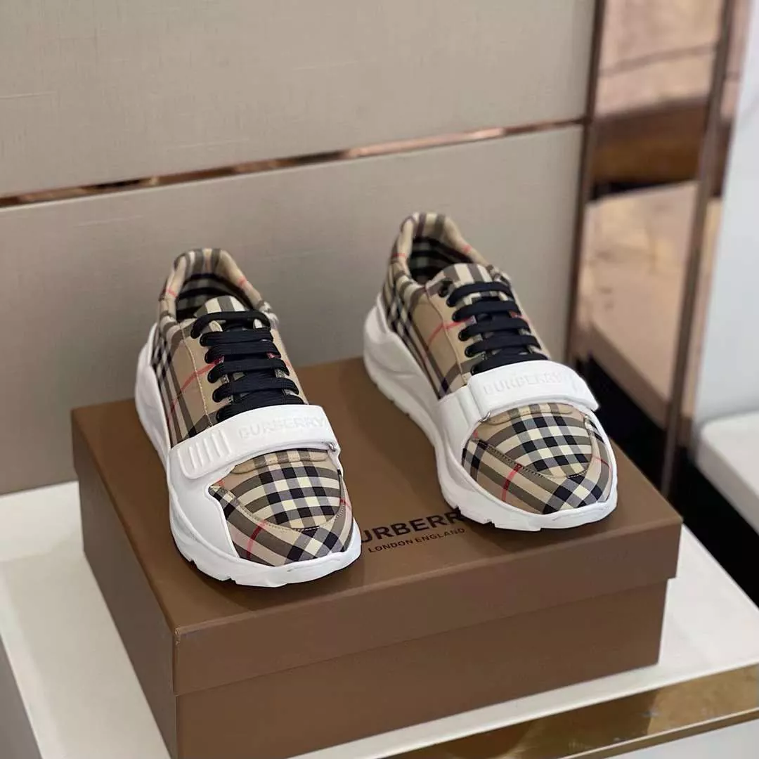 Burberry printed shoes